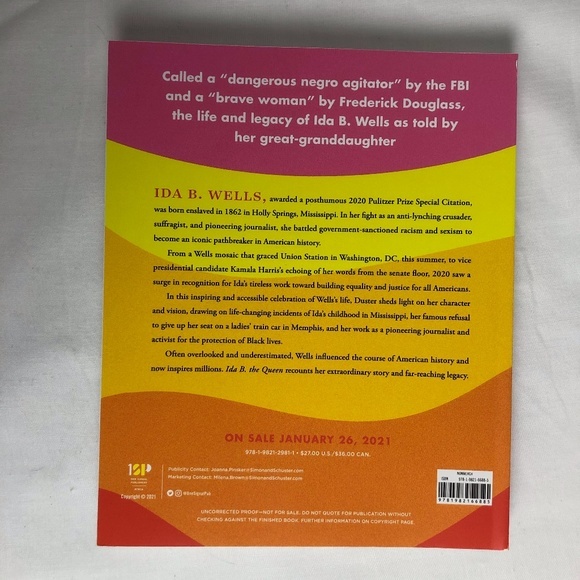 Ida B. The Queen by Michelle Dister (ARC) - Picture 2 of 2